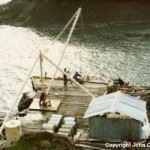 Landing Fuel on Maatsuyker Island Feb 1999