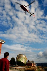 Tasman Island tank sling load