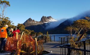 WCMV Helping Parks with the new Glacier Rock platform