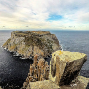 Tasman Island, viewed from the Blade on Cape Pillar