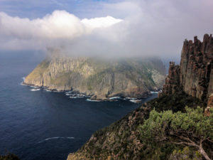 Fog Tasman Island