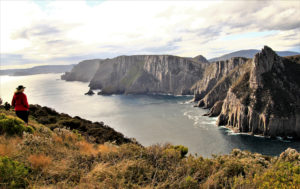 Spectacular views of Cape Pillar & the Blade e